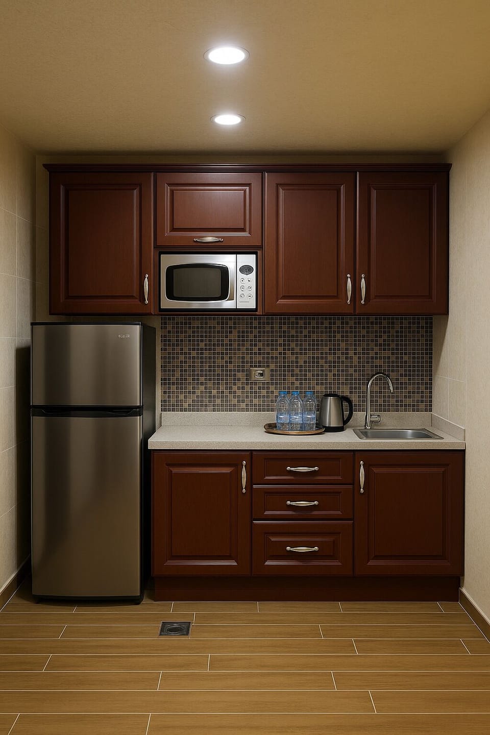 Family Suite | Private kitchen | Coffee/tea maker, fridge, microwave, electric kettle