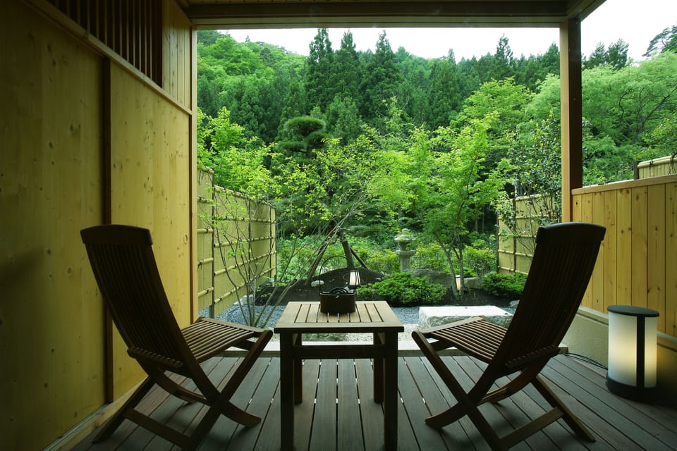 Deluxe Room with Tatami Area & Open-Air Bath, Non Smoking | View from room
