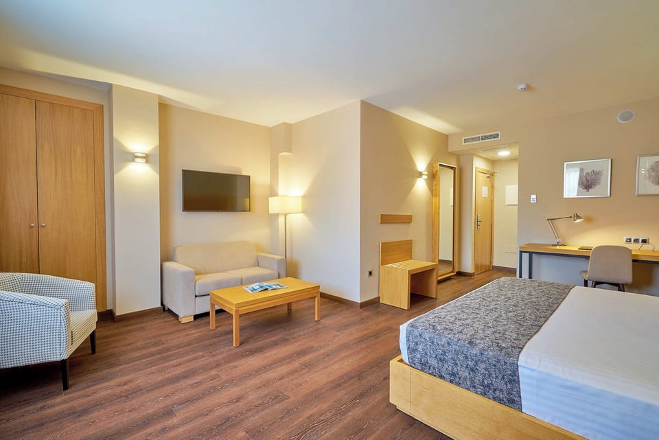 Junior Suite | Hypo-allergenic bedding, down comforters, minibar, in-room safe