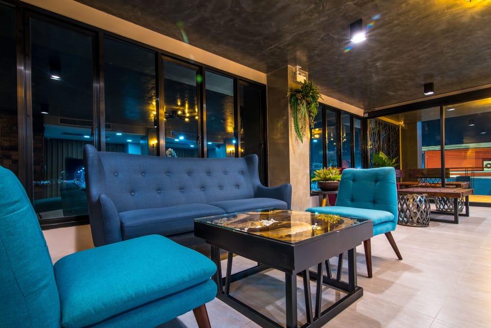 Lobby sitting area