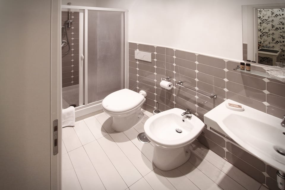 Superior Double or Twin Room | Bathroom | Shower, free toiletries, hair dryer, bidet