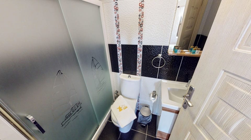 Standard Double Room | Bathroom | Shower, rainfall showerhead, free toiletries, hair dryer
