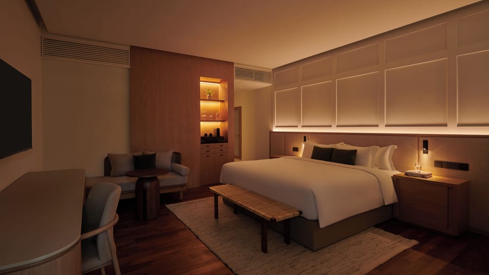 Courtyard Suite, Private Outdoor Spa Tub (unheated) | Minibar (free items), in-room safe, laptop workspace