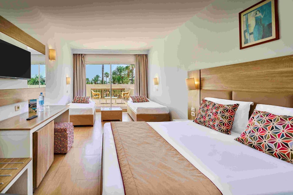 Quadruple Room, Garden View | Iron/ironing board (on request)