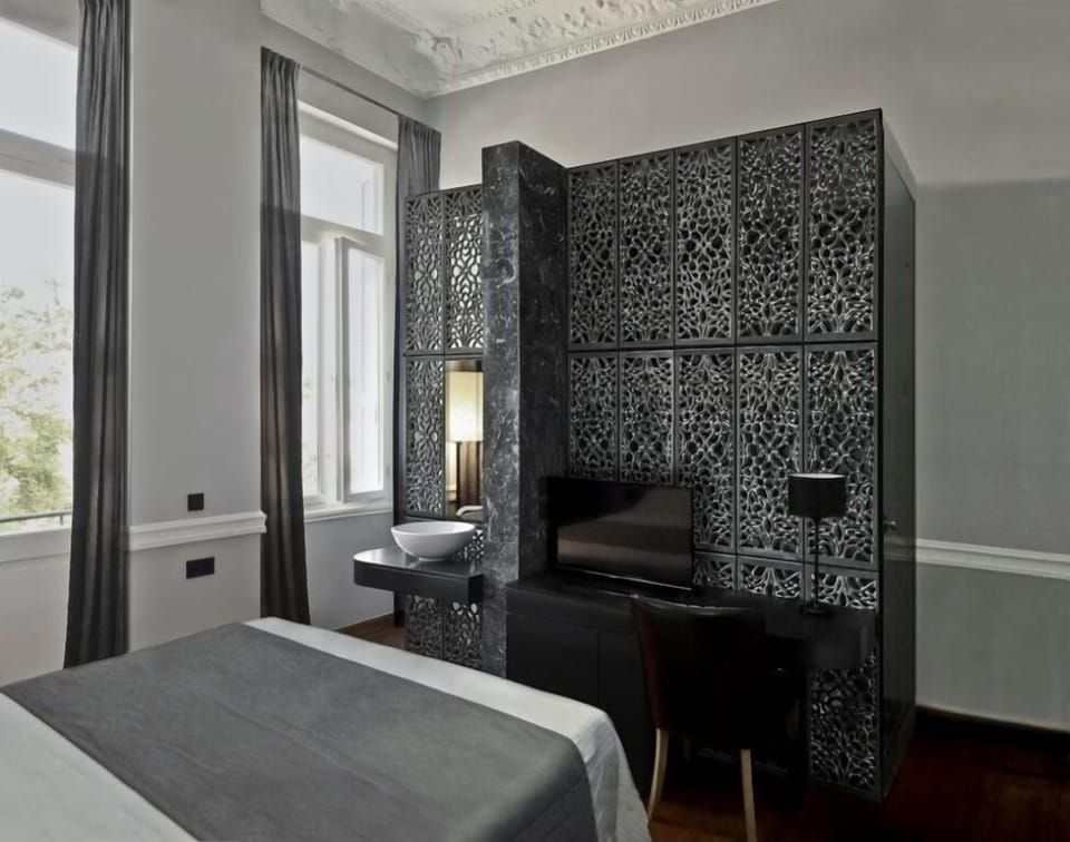 Double Room (Acropolis View) | Egyptian cotton sheets, premium bedding, pillowtop beds, minibar