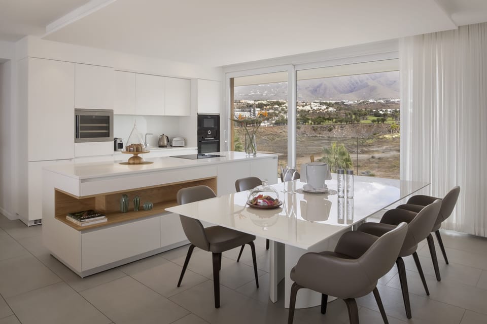 Suite, 2 Bedrooms, Private Pool (Penthouse) | Private kitchen | Espresso maker, coffee/tea maker, full-size fridge, microwave
