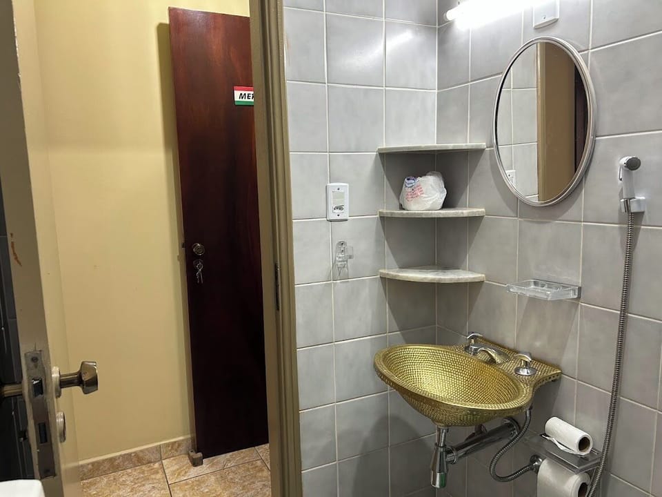 Shower, rainfall showerhead, designer toiletries, towels