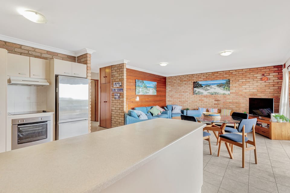 Apt 11 - 2 Bed 1 Bath | Living area | Flat-screen TV, DVD player