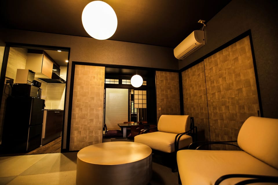 Entire House for 6-9 People | Living area | Flat-screen TV