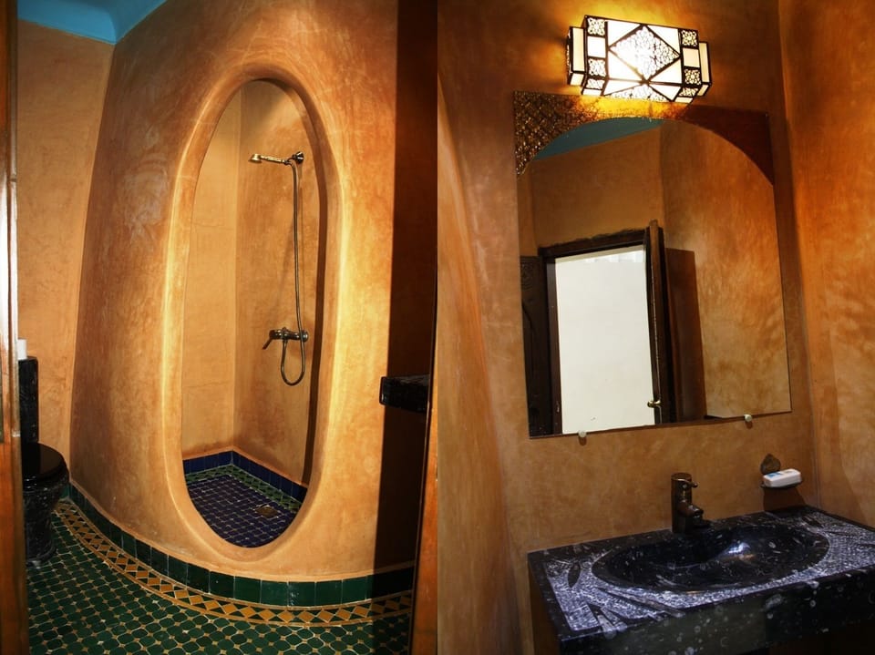 Junior Double or Twin Room, Garden View | Bathroom | Shower, free toiletries, hair dryer, slippers