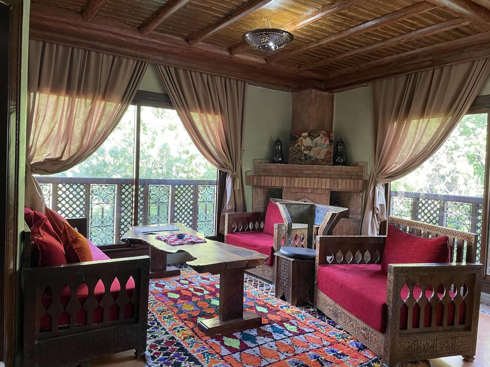 Luxury Suite, 1 Bedroom, Fireplace, Pool View | View from room