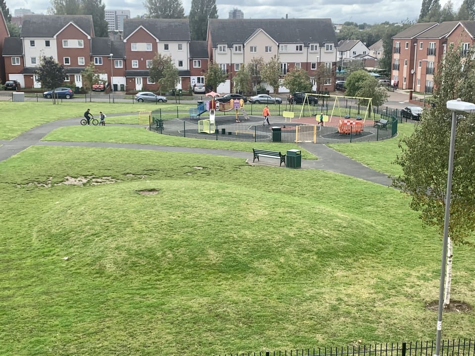 Children's play area - outdoor