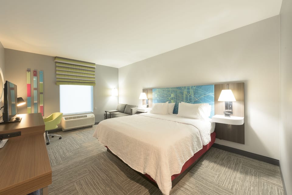 Premium bedding, in-room safe, desk, iron/ironing board