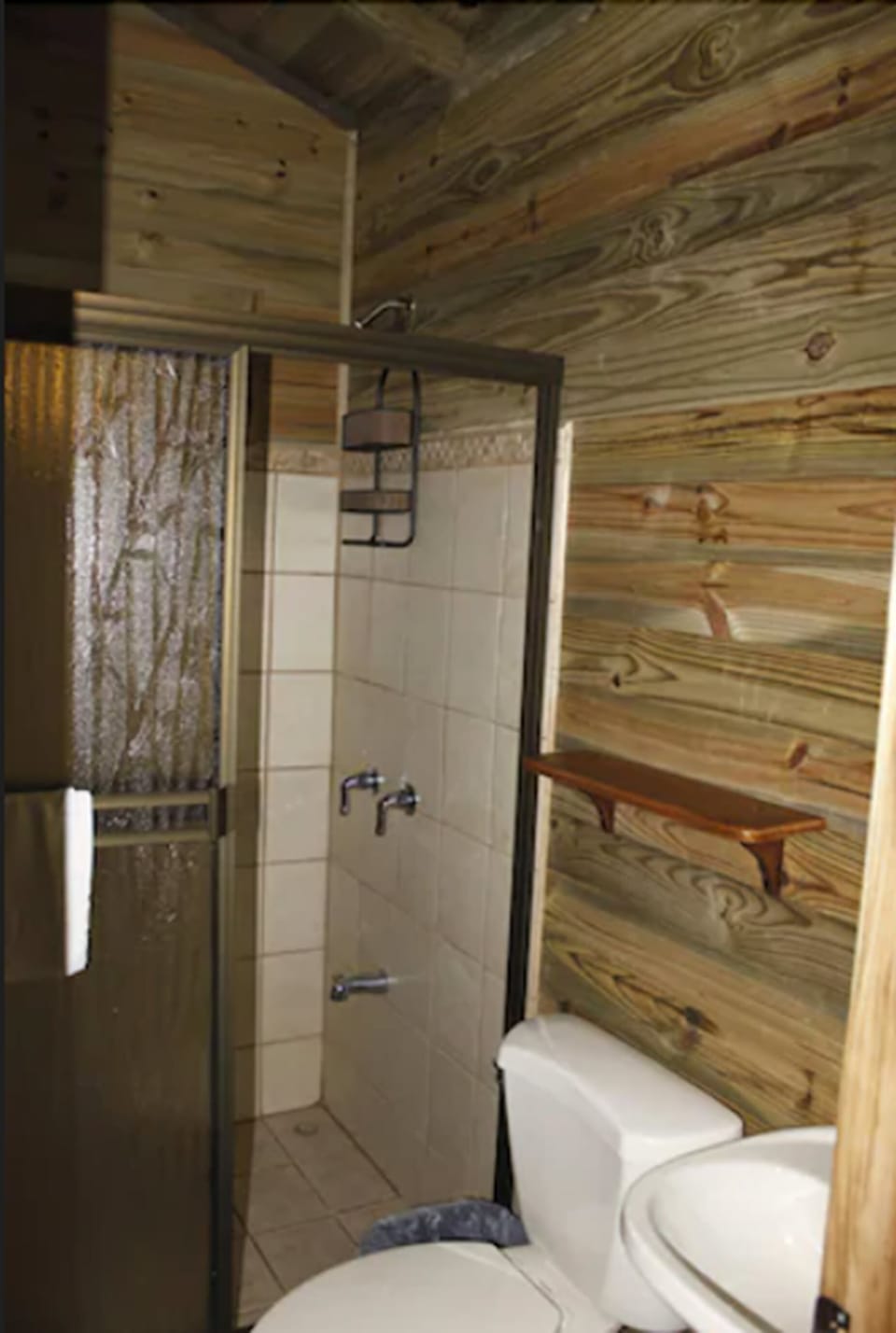 Shower, towels