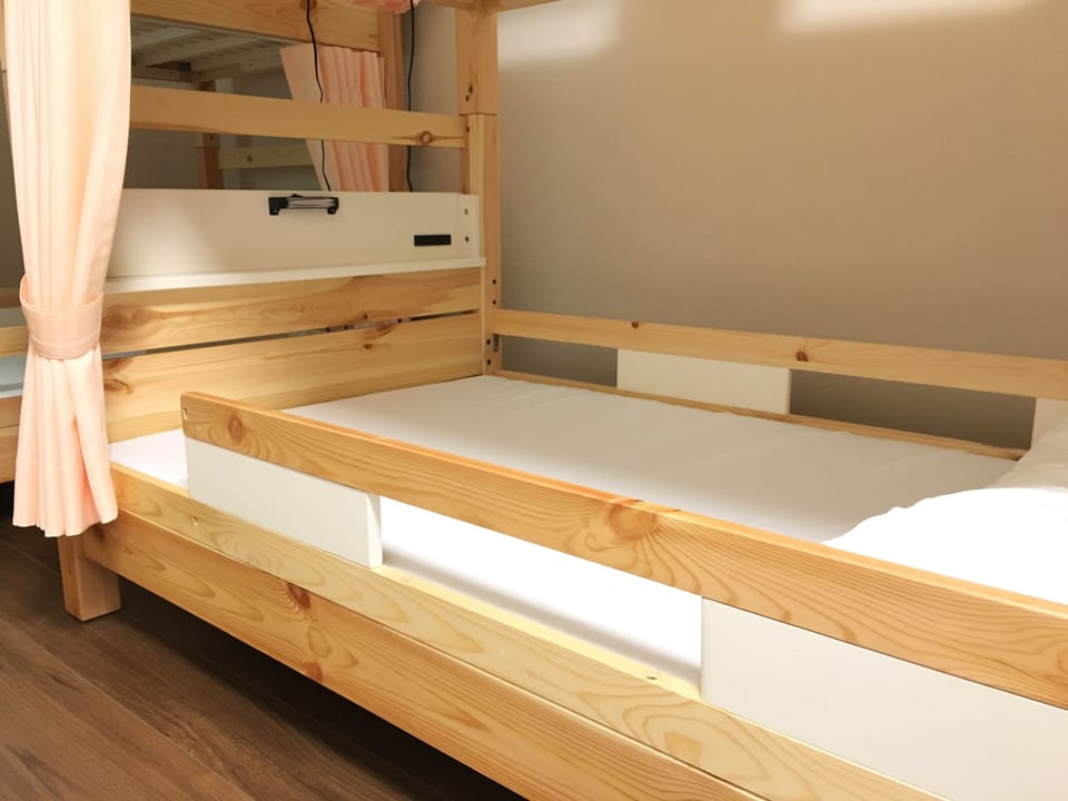 Basic Shared Dormitory, Women only, Non Smoking (Free Wi-Fi) | Desk, iron/ironing board (on request), WiFi (free), bed sheets