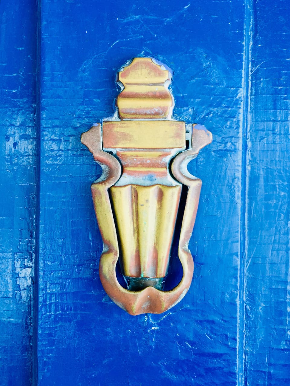 Original brass door knocker