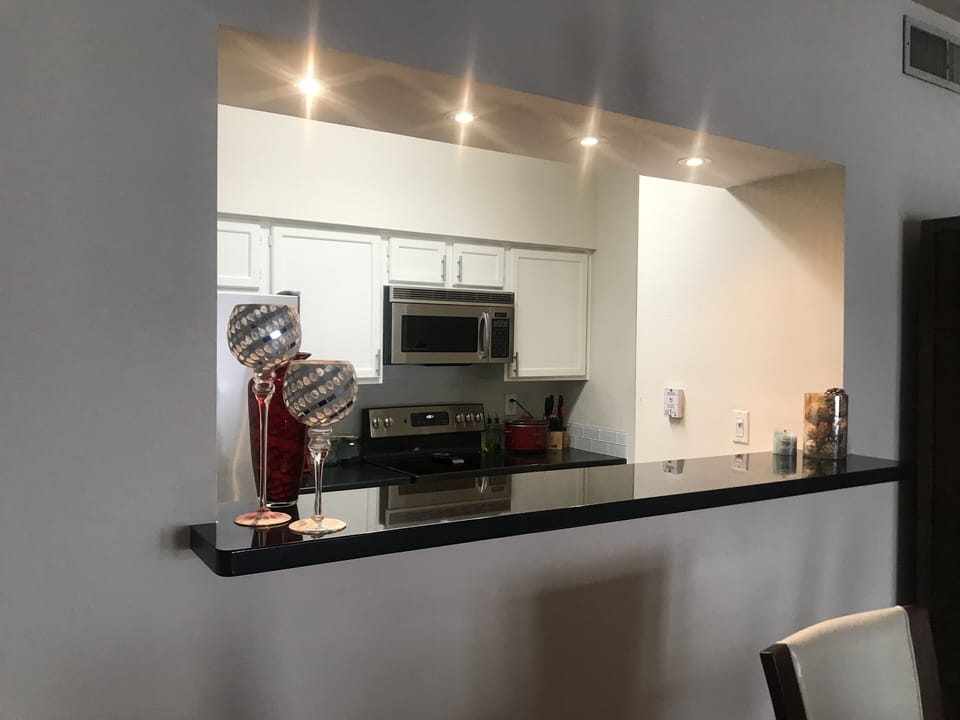 View of the kitchen from Dining roon