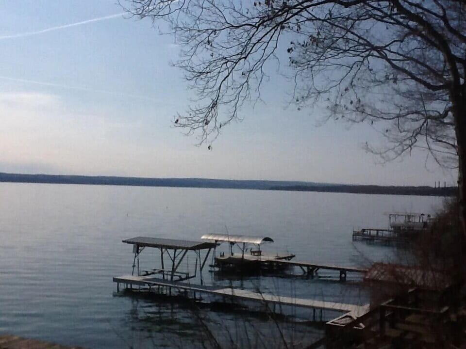 Lake view looking south