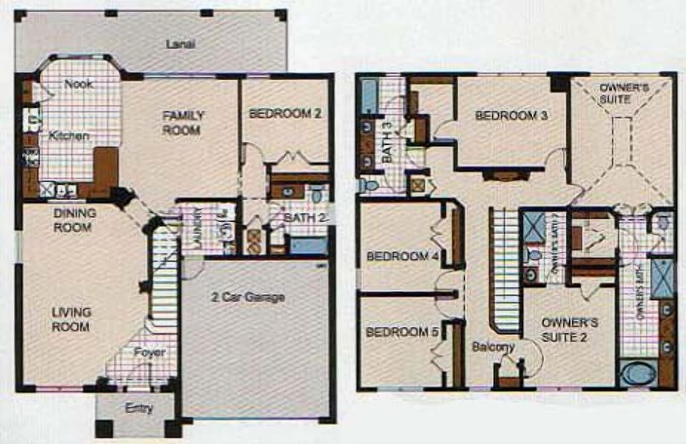 Villa - room plan
