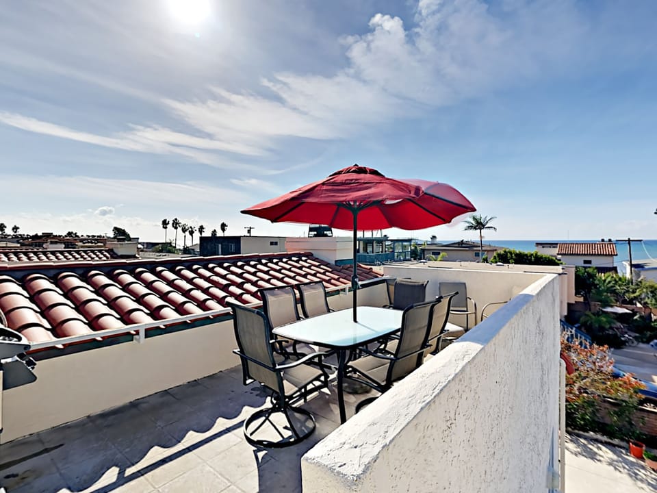 Roof Patio with BBQ 
