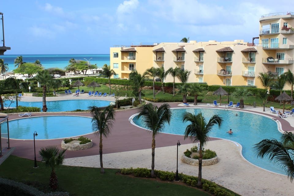 Resort pools.