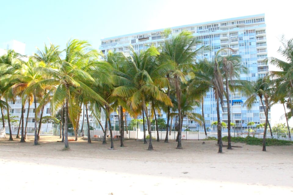 CONDO VIEW FROM THE BEACH