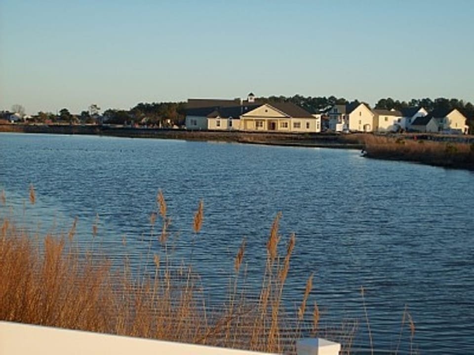 Clubhouse overlooking pond, just a short walk from the home