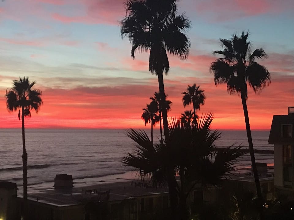 Balcony Sunset