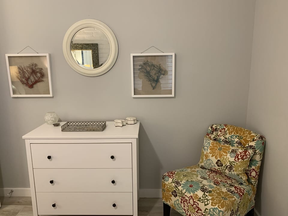 Master bedroom with plenty of storage 