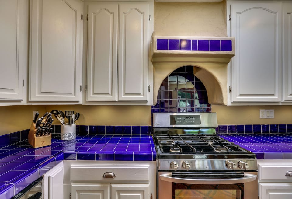 Kitchen fit for a chef. 