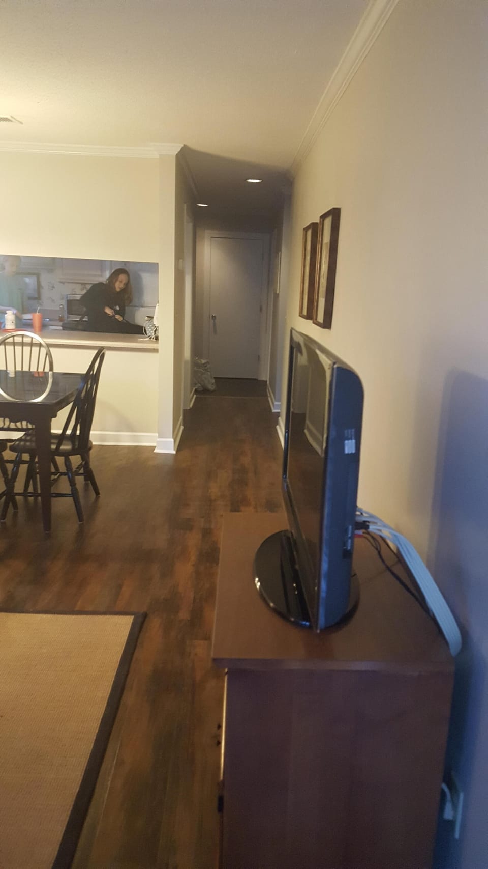 Living Room to Front Door