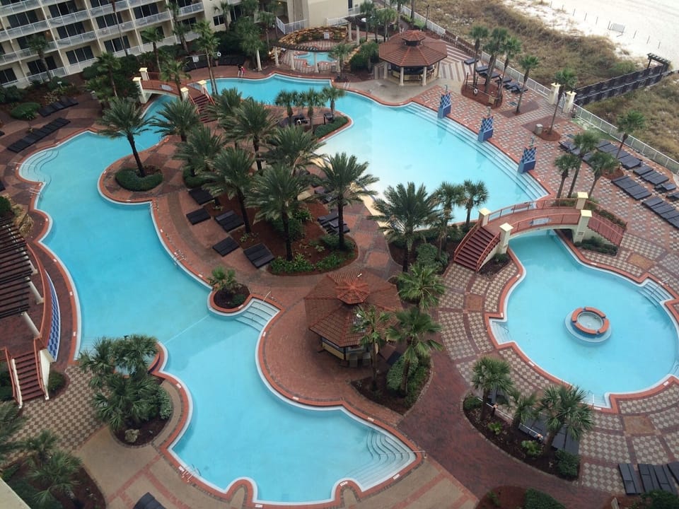 View of the Pool from my Condo