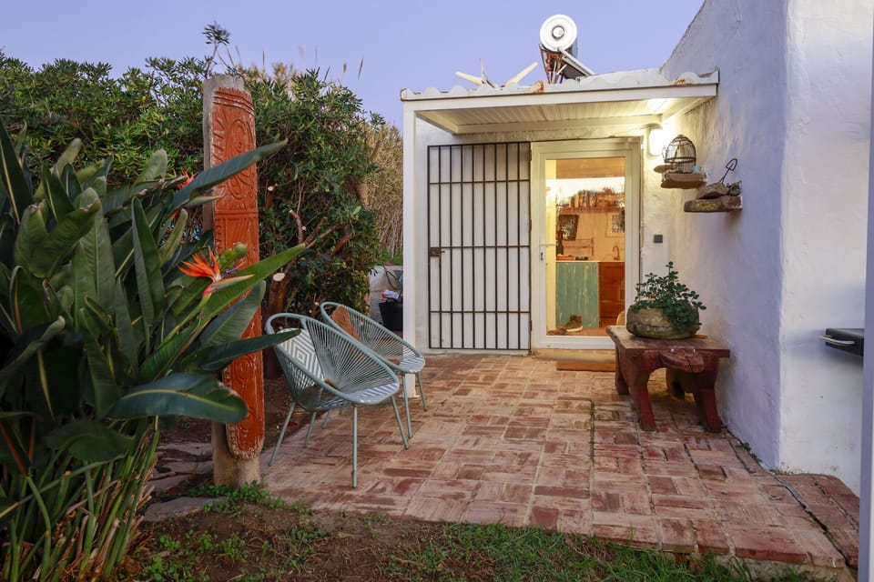 Entrance to the house