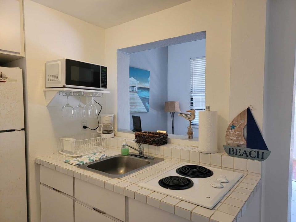 Kitchen view.