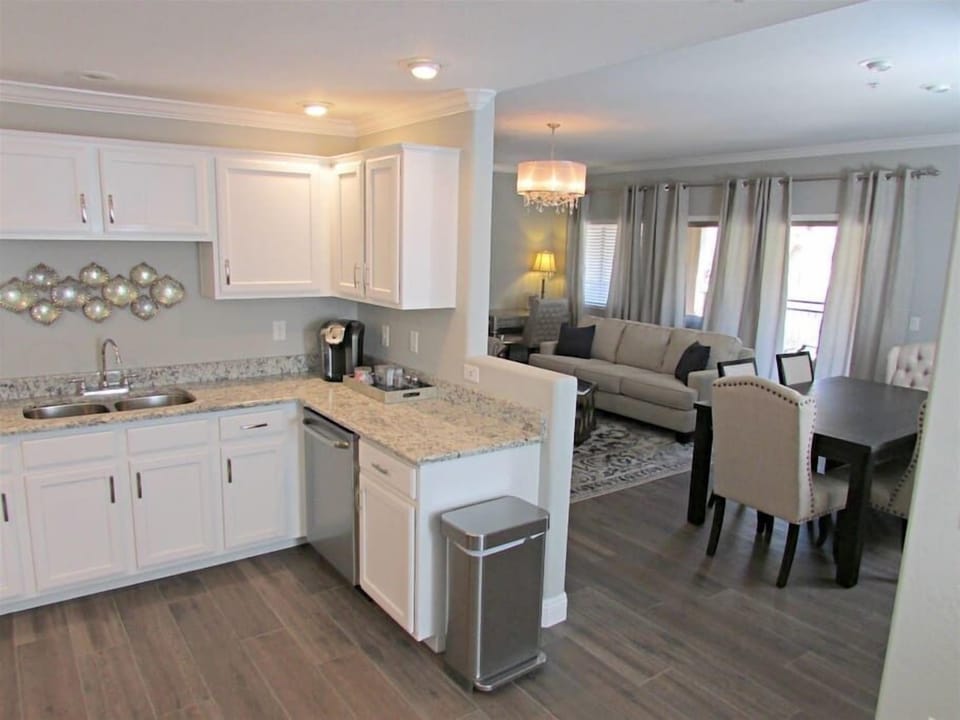 Bright and open kitchen