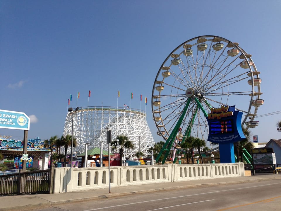 Family Kingdom, half mile away