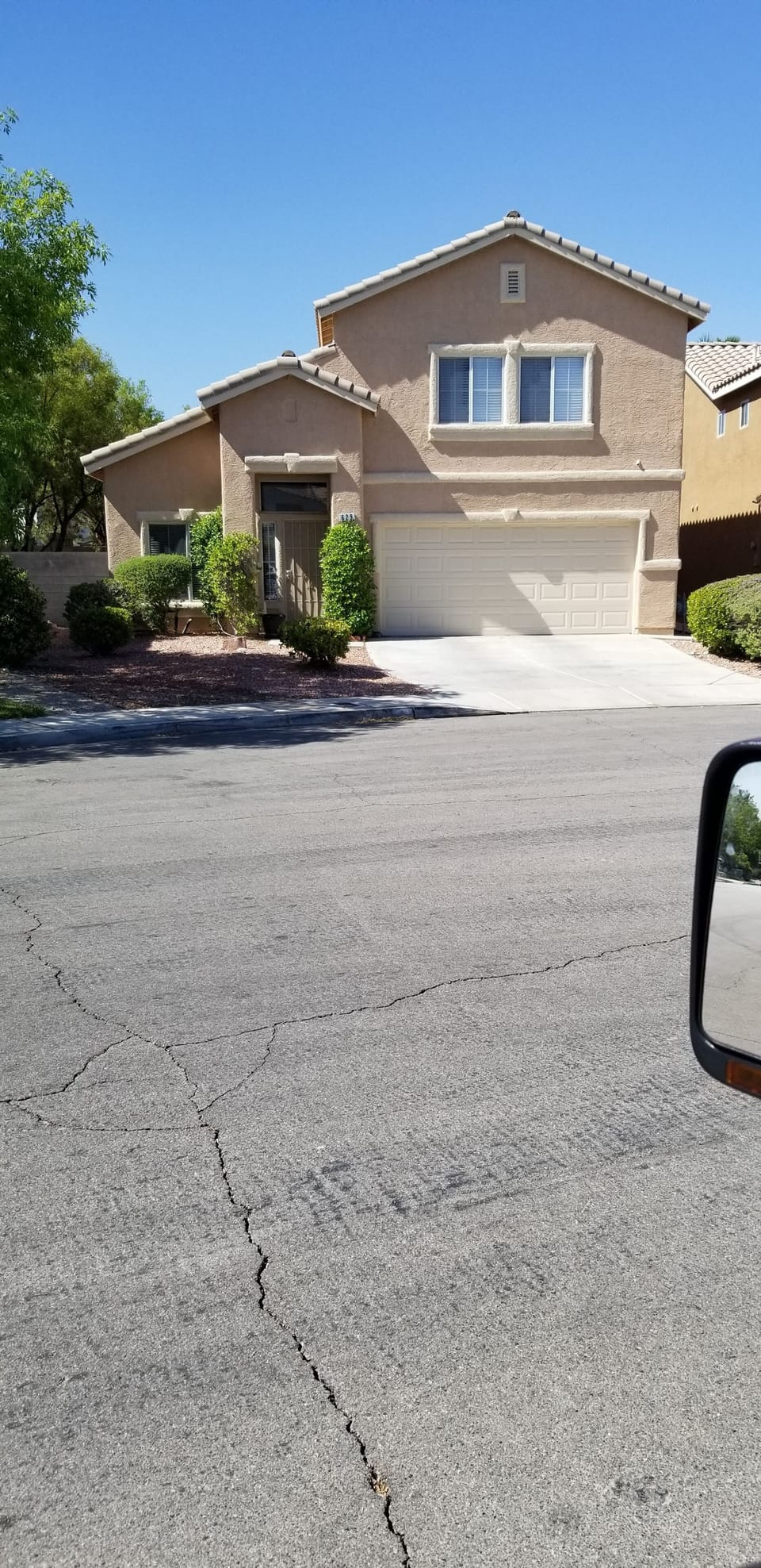 front of home
