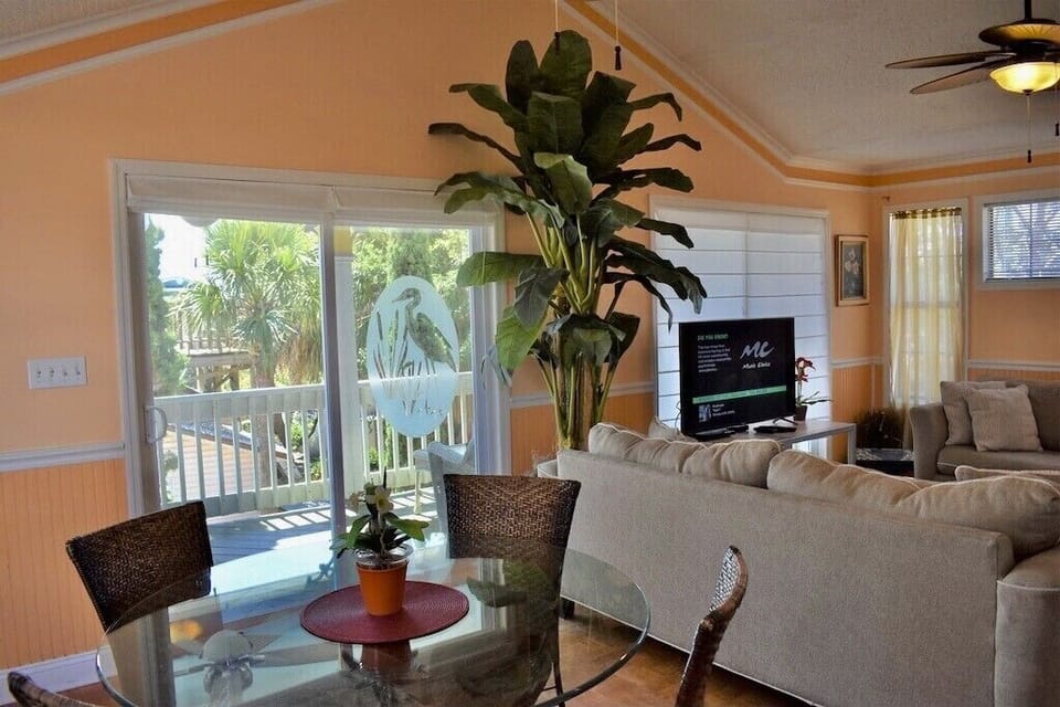 View of balcony doors (this photo taken before recent updates)