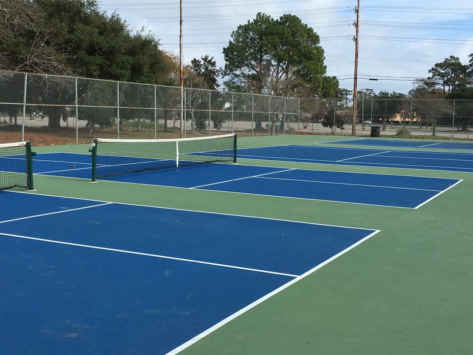 Tennis court, 0.1 mile