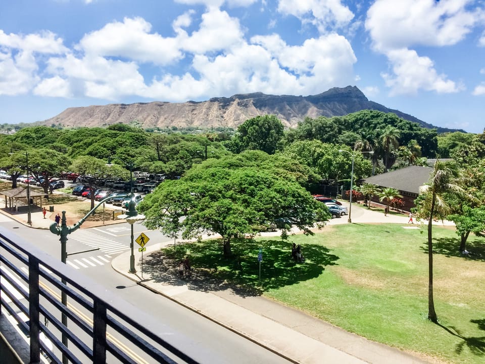 Unobstructed views of Diamond Head