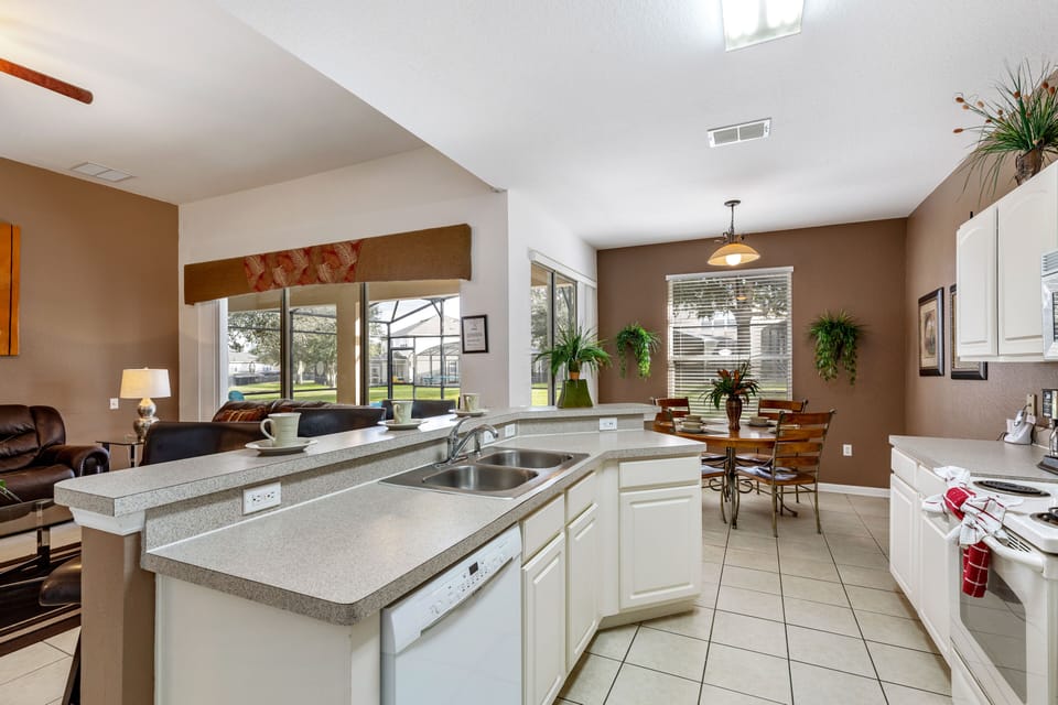 Kitchen and nook