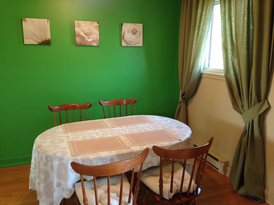 Dining area