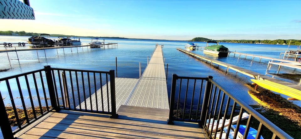 160 ft long dock available for use during your stay - enjoy summer at its best!