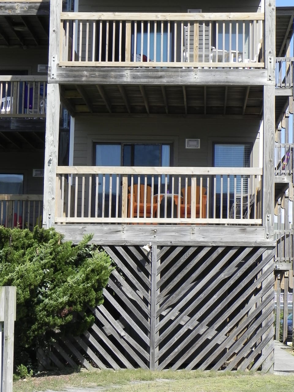 A private balcony for you to enjoy!