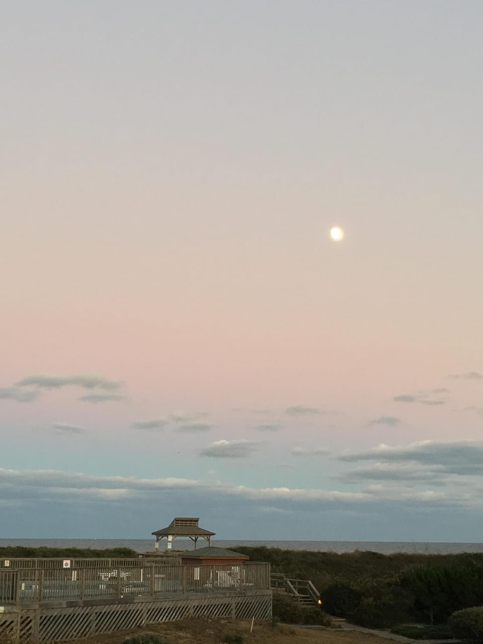 Moon rise and star gazing peak your interest?  View it from your balcony!