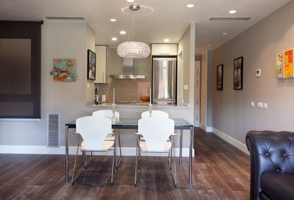 Dinning Area and Kitchen. 