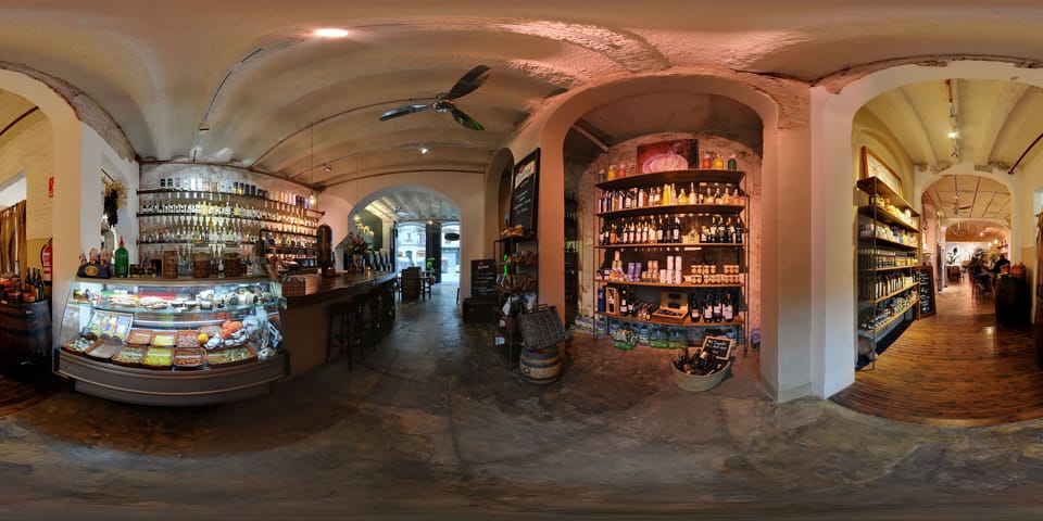 Sortidors Bar for a great wine and tapas experience 