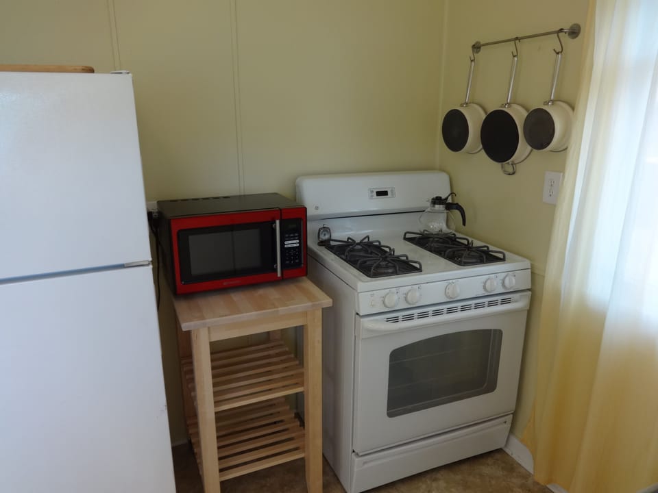 Guests love cooking with the gas range