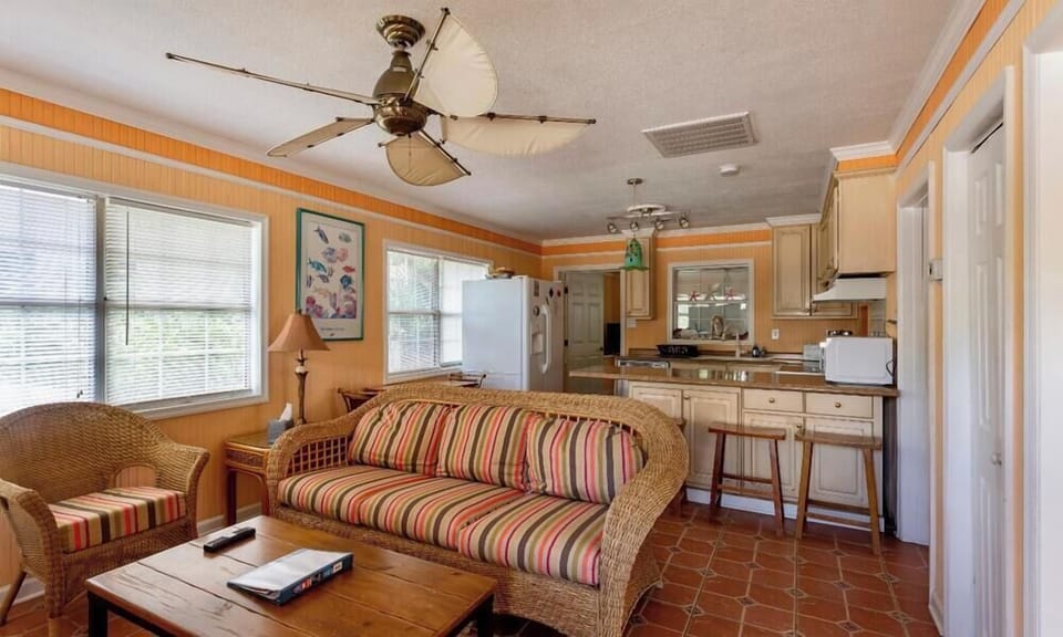 Living room and kitchen 