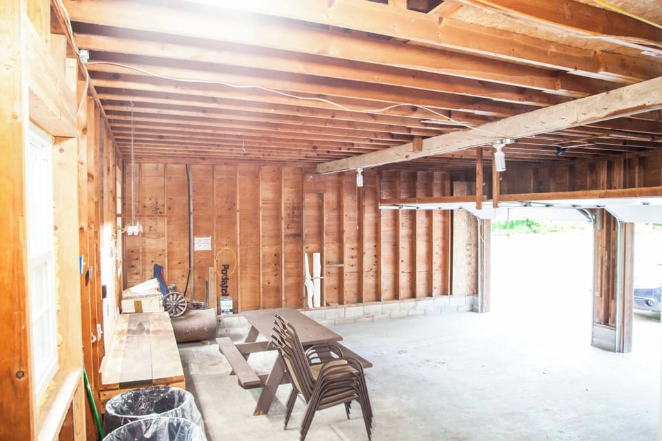 2 car attached spacious garage
